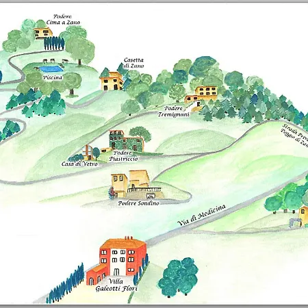 Tatil Evi Podere Zano By Interhome Medicina (Tuscany)